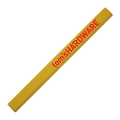 Custom Halcyon Carpenter Pencil - Yellow