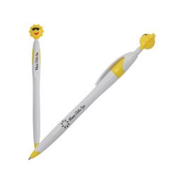 Custom Sun Wild Smilez Pen - Yellow 