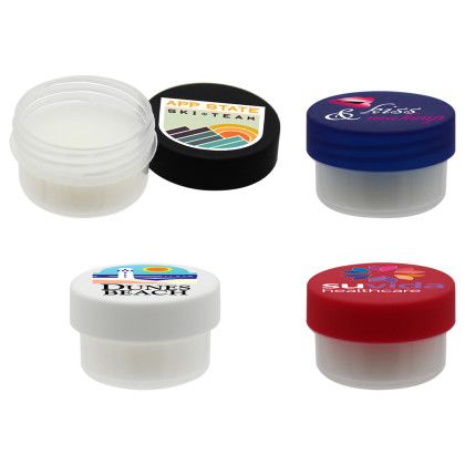 Custom Halcyon Lip Balm Jar, Full Color Digital - All Colors 