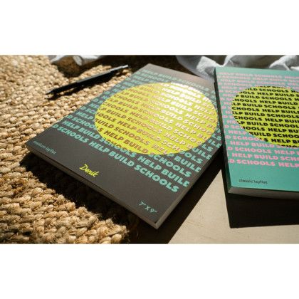 Custom Full Color Custom Medium Softcover Layflat Notebook/Journal - Lifestyle 