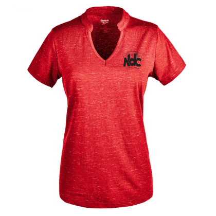 Custom Ladies Reebok Elite - Red Heather 