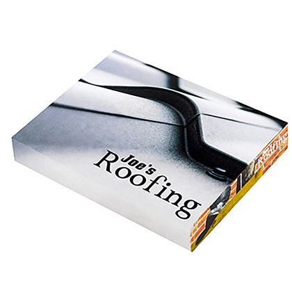 Custom 11.875" x 2" x 9.5" 4CP Full Bleed E-Flute Tuck Box - 4/4 Custom 11.875" x 2" x 9.5" 4CP Full Bleed E-Flute Tuck Box - 4/4