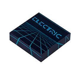 Custom 6" x 1.5" x 6" 4CP Full Bleed E-Flute Tuck Box - 4/4