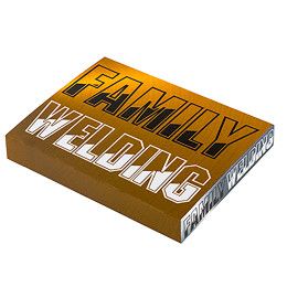 Custom 14" x 2" x 11" 4CP Full Bleed E-Flute Tuck Box - 4/4 