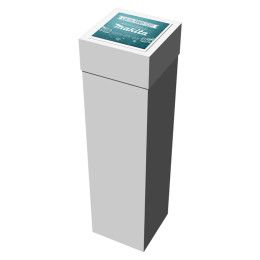 Custom White Deluxe Gift Box 4" x 15" x 4" 