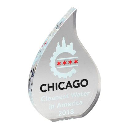 Custom Acrylic Award - Up To 50 Sq. In Custom Acrylic Award - Up To 50 Sq. In