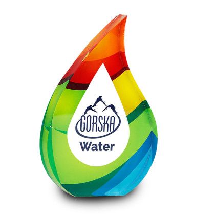 Custom Acrylic Award - 15 Sq. In Custom Acrylic Award - 15 Sq. In