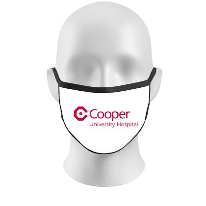 Custom The Brooklyn Mask - Direct Print 3 Ply - Black Custom The Brooklyn Mask - Direct Print 3 Ply - Black