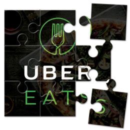 Custom 8 x 8 9-Piece Board Puzzle