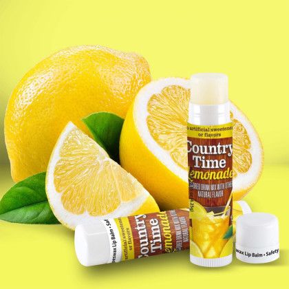Custom Natural Lip Balm (3 Pack) - Citrus 