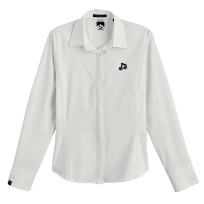 Custom Women's Executive Button Up - White Custom Women's Executive Button Up - White