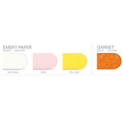 Emery Board Paper Color Choices