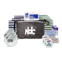 Custom Team Sport Coach's First Aid Kit - Black 