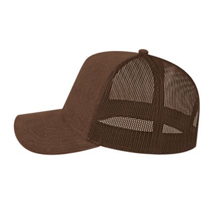 Custom Heritage Corduroy Trucker - Brown Side View