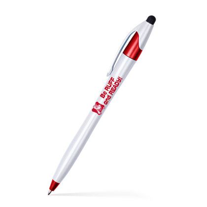 Custom iSlimster II Stylus Twist Pen - Red