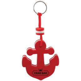 Custom Floating Anchor Keytag - Red 