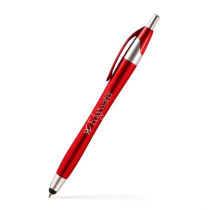 Custom iSlimster Stylus Click Pen - Red 