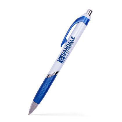 Custom Tropical II Click Pen - Blue