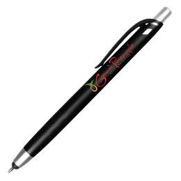 Custom MicroHalt Pen/Stylus, Full Color Digital - Black