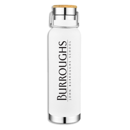 Custom Chillguard Deluxe 22 oz Stainless Steel Water Bottle - White