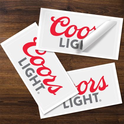 Custom 4" x 2" Rectangle Stickers 3.5mil