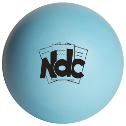 Custom Squeezies Stress Reliever Balls - Baby Blue