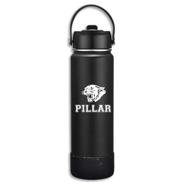 Custom Hydrosip 27 oz Stainless Steel Bottle - Black 
