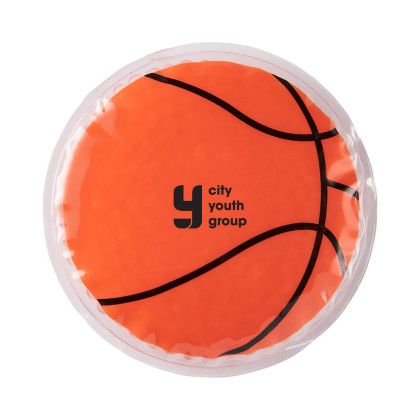 Custom Basketball Shape Hot-Cold Gel Pack - Orange Custom Basketball Shape Hot-Cold Gel Pack - Orange