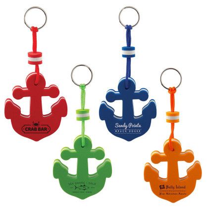 Custom Floating Anchor Keytag - All Colors 