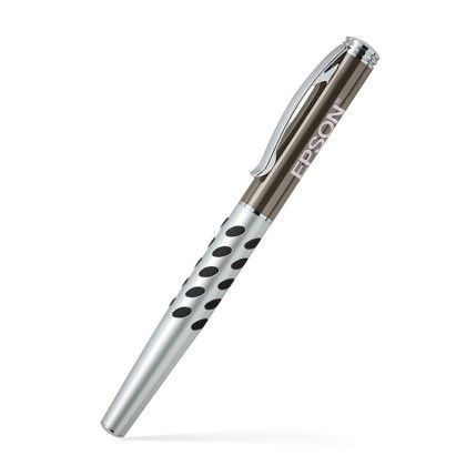Custom Solid Brass Ballpoint Metal Pen - Gunmetal