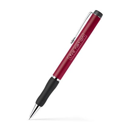 Custom Aluminum Ballpoint Twist Metal Pen - Matte Burgundy 