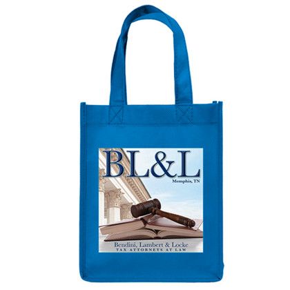 CustomIke Celebration Tote - Bright Blue 