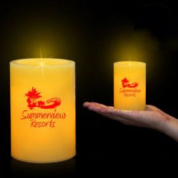 LED Pillar Candle- 4 1/4 Inch