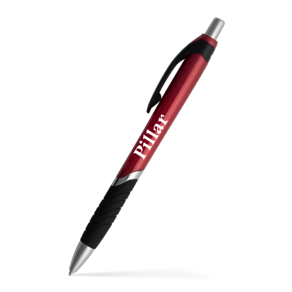 Custom Tropical III Click Pen - Red 