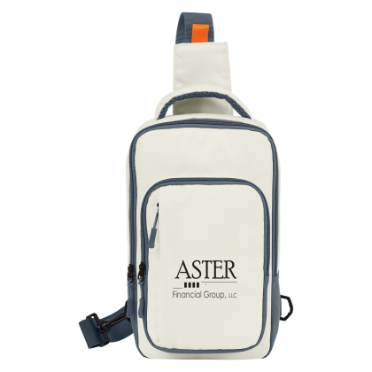 Custom B.active Eco Friendly Sling Bag - Ivory 