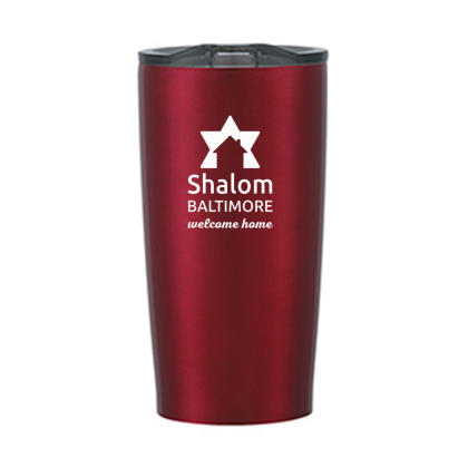 Custom Himalayan 20 oz Stainless Steel Tumbler - Red Custom Himalayan 20 oz Stainless Steel Tumbler - Red