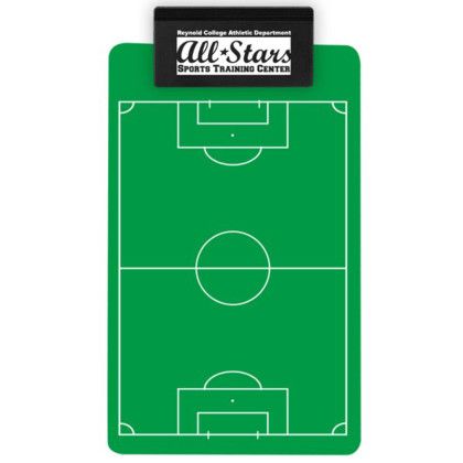 Custom Sports Clipboard with Jumbo Clip - Green Custom Sports Clipboard with Jumbo Clip - Green