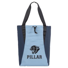 Custom Rue Convertible Tote Bag Backpack - Blue 