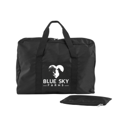 Custom In Transit Eco Friendly Packable Duffel Bag - Black 