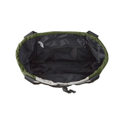 Custom Rue Convertible Tote Bag Backpack - Grey open View