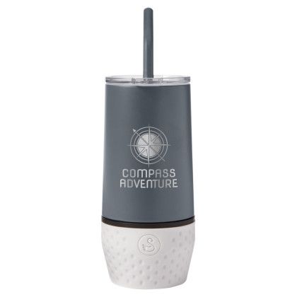 Custom Swannies Golf 22 oz. Ceramic Lined Vacuum Insulated Tumbler - Turbulence