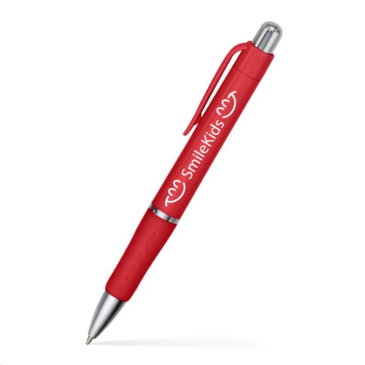 Red Ink Click Pens Custom Regal II Click Pen