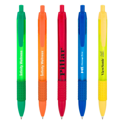 Custom Mean Gripper II Click Pen - USA MADE - All Colors