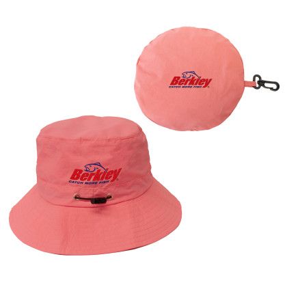 Custom Packable Bucket Hat - Red Custom Packable Bucket Hat - Red