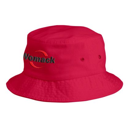 Custom Sportsman 2050 Bucket Cap - Red 