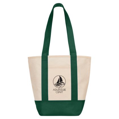 Custom Non-Woven Mini Tote Bag - Green Custom Non-Woven Mini Tote Bag - Green