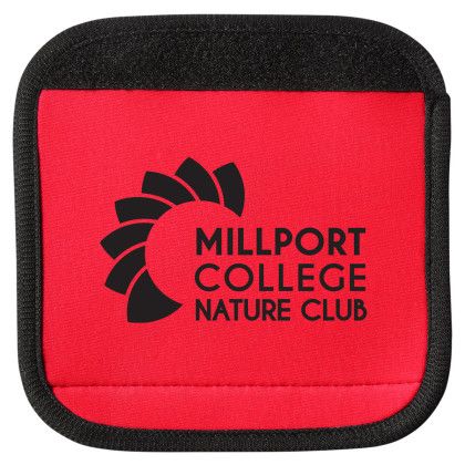 Custom Prisma Handle Wrap Luggage Identifier - Liberty Red 