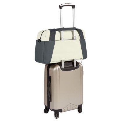 Custom B.active Eco Friendly Duffel Bag - Ivory In Use 