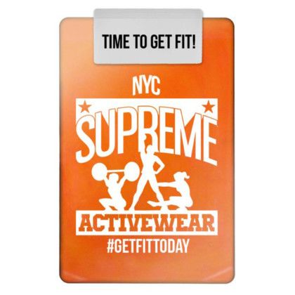 Custom Transparent Clipboard with Jumbo Clip - Transparent Orange Custom Transparent Clipboard with Jumbo Clip - Transparent Orange