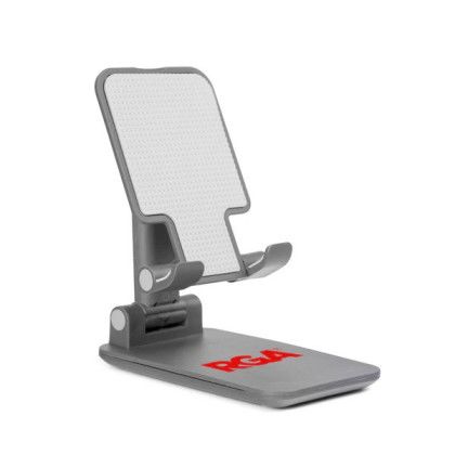 Folding Desktop Mobile Phone Tablet Stand - Gray 